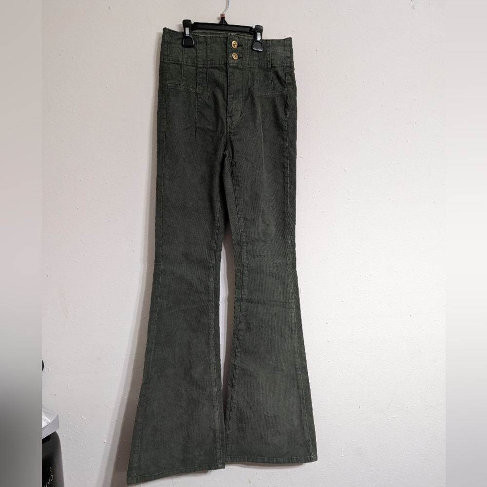We the free Jayde cord high rise  flare size 24